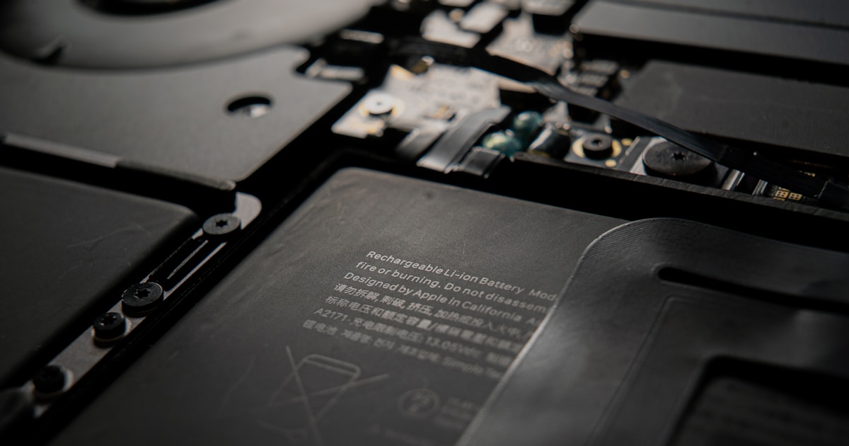 laptop batarya şişmesi